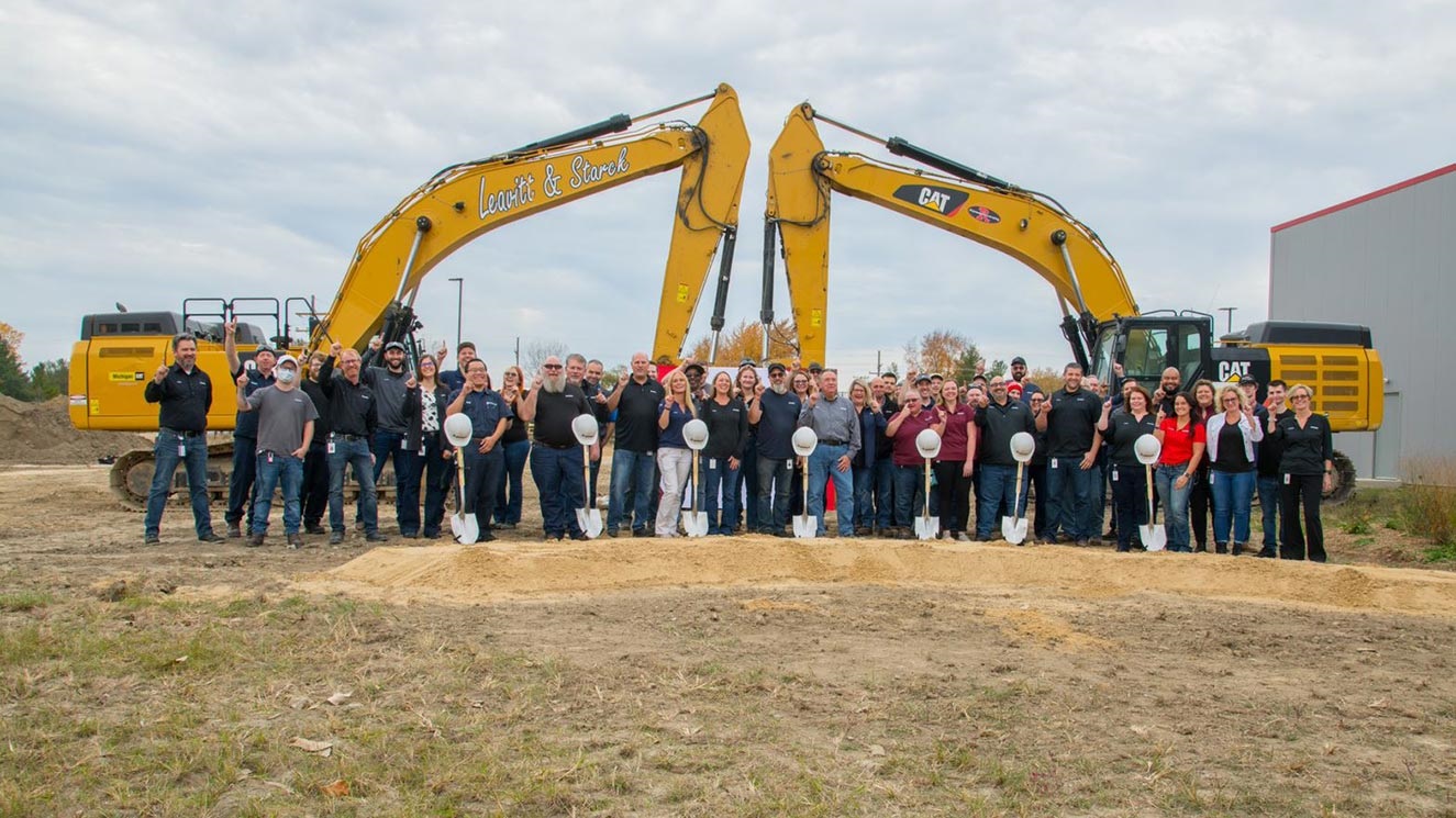 Ground Breaking in St. Clair, Michigan