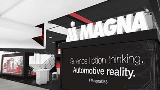 Photo of Magna - CES Booth 1