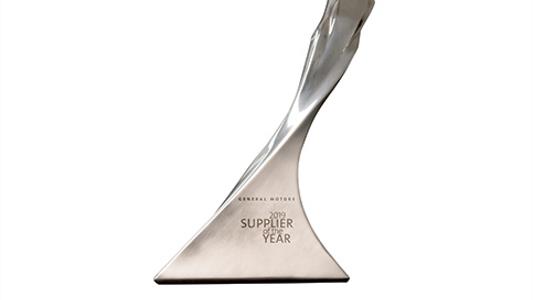 Photo of 2019 General Motors Supplier of the Year Award