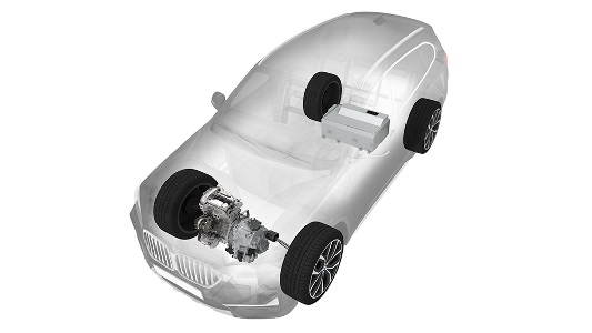 Photo of Magna EtelligentEco Powertrain System