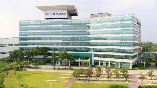 Photo of LG Magna e-Powertrain headquarters in Incheon, South Korea