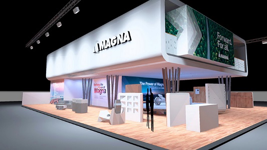 Photo of 2021 Magna IAA Booth