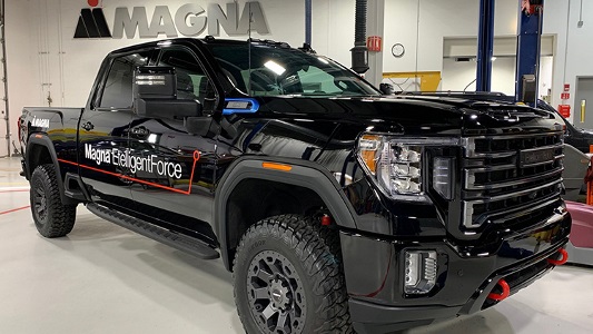 Photo of Magna EtelligentForce Truck