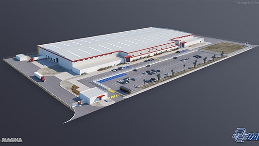 Photo of LG Magna e-Powertrain Joint Venture - Building Rendering - Overhead