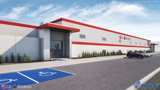 Photo of LG Magna e-Powertrain Joint Venture - Building Rendering - Front