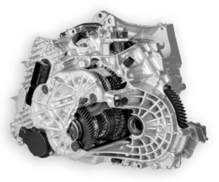Picture of a Magna Powertrain 7-Speed Dual-Clutch Transmission 7DCT300