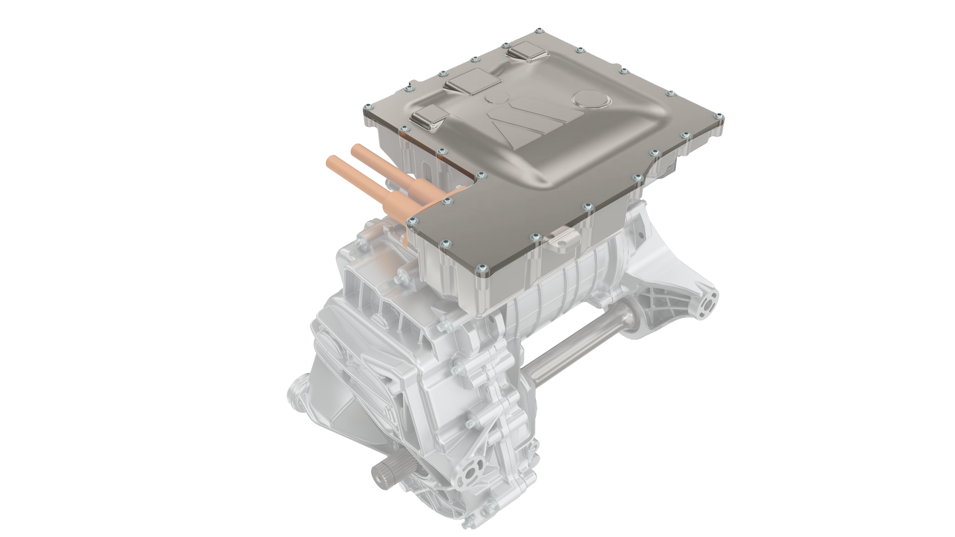 Picture of an aluminum battery inverter cover