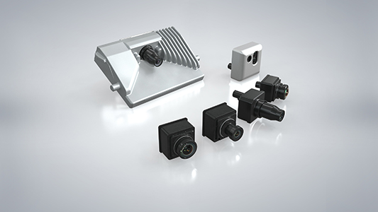Picture of various camera systems for vehicles