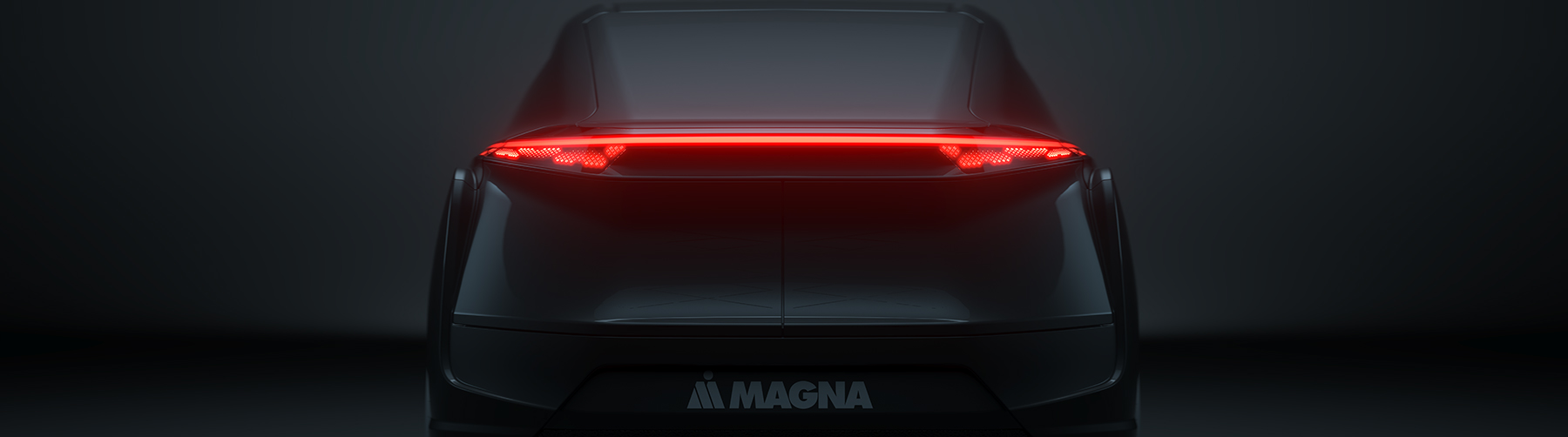 Picture of black vehicle tail lights
