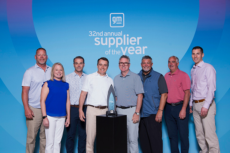 Group of People attending the GM 32nd Annual Supplier of the Year