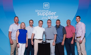 Group of People attending the GM 32nd Annual Supplier of the Year