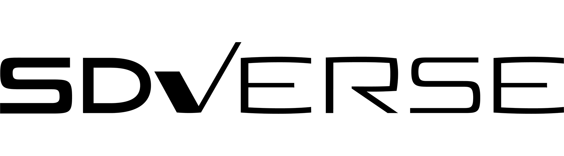 SDVerse logo in black
