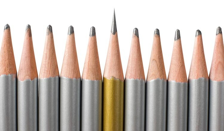 9 silver pencils