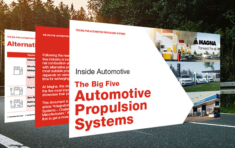 Magna's Guide for Alternative Automotive Propulsion Systems