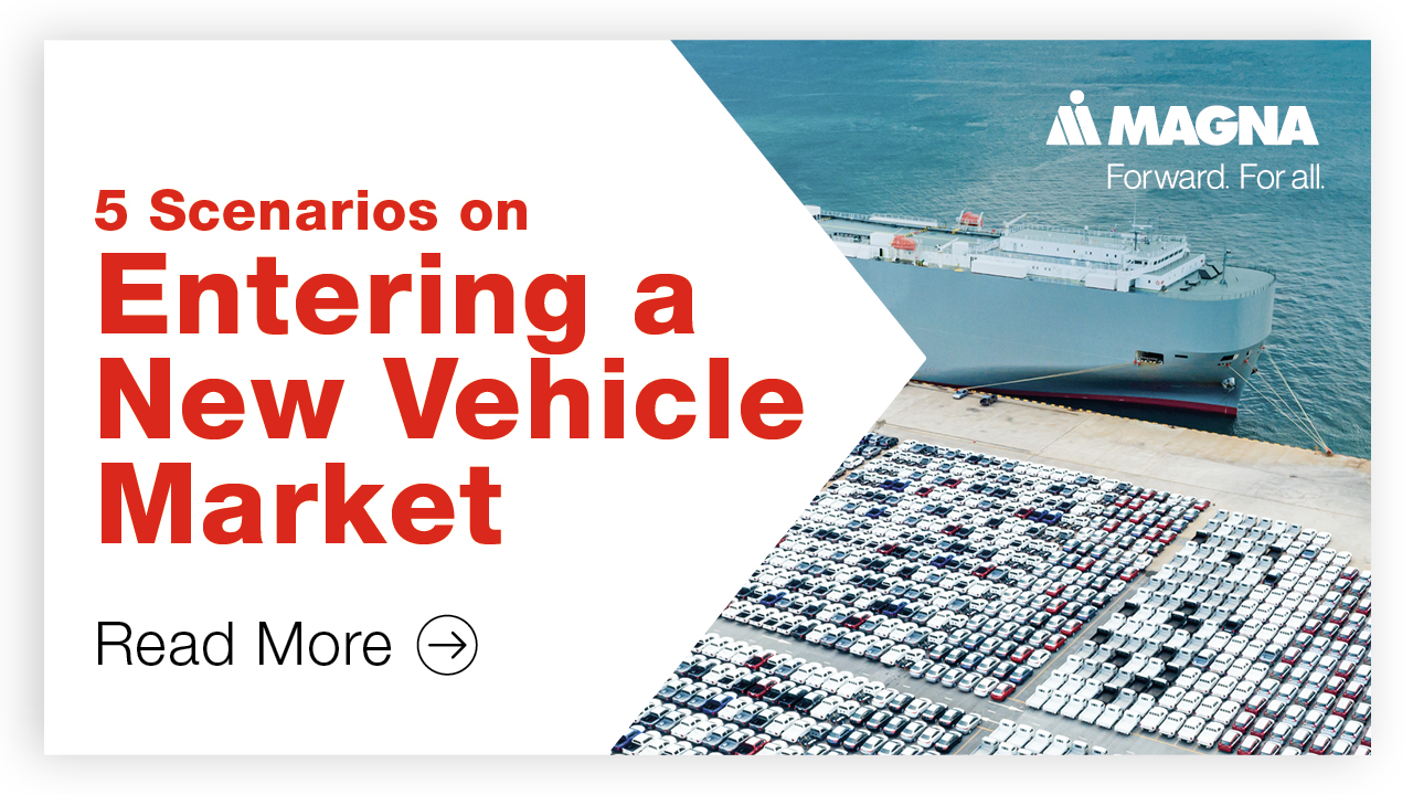 5 Scenarios on Entering a New Vehicle Market