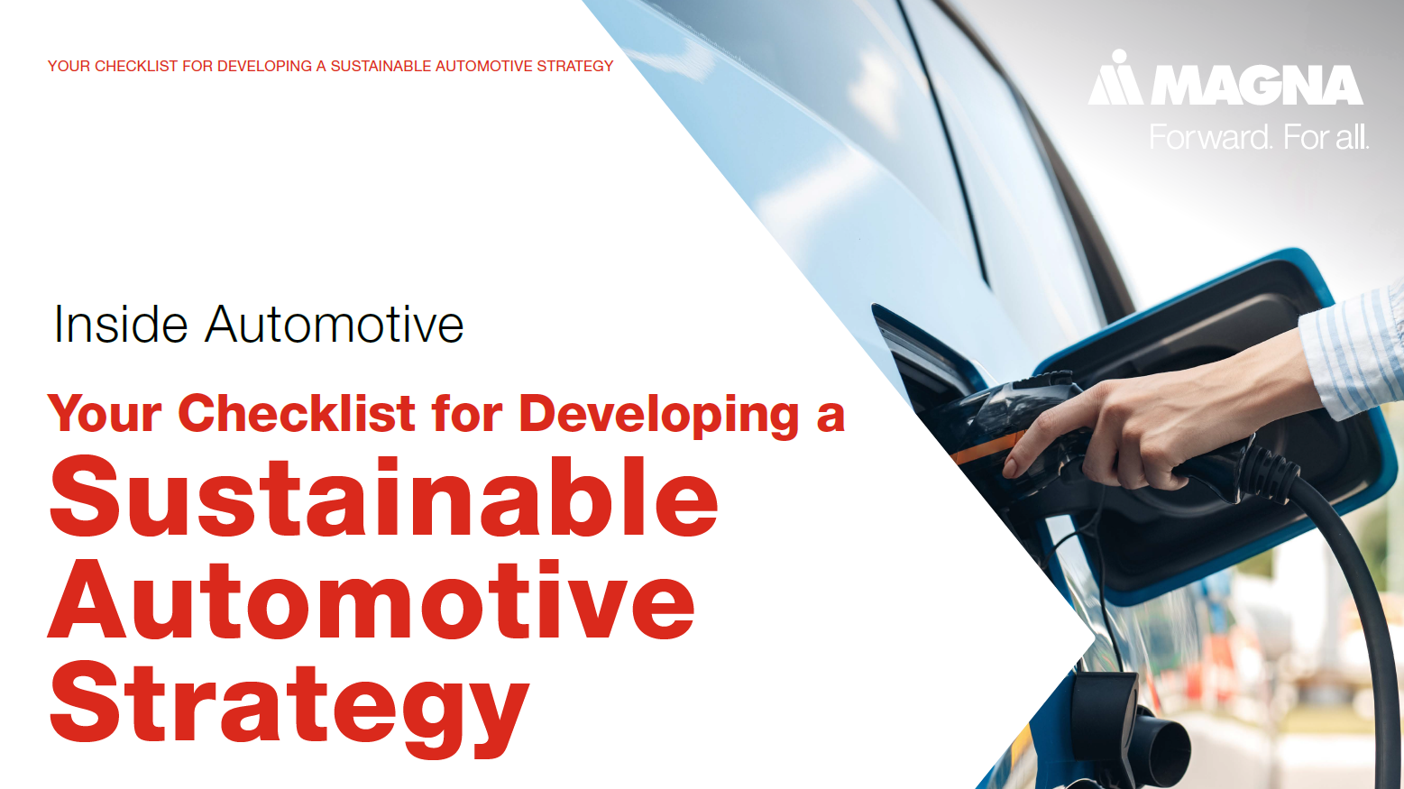 checklist from Magna Steyr for a sustainable automotive strategy