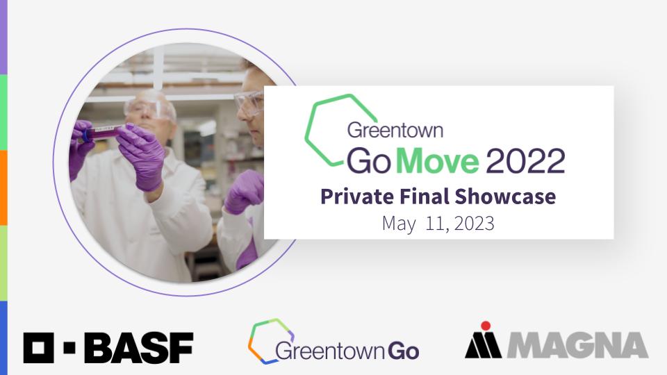 Details about the Greentown GoMove 2022 Private Final Showcase on May 11, 2023