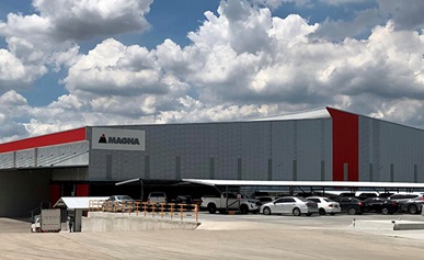 Exterior of Magna's new facility in Thailand